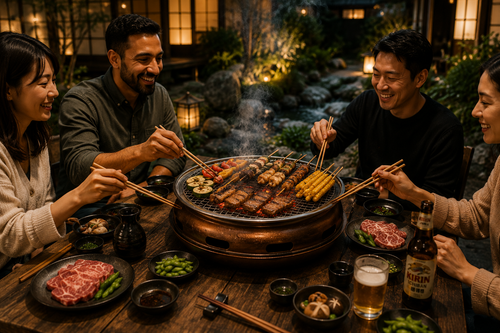 KONRO HORIZON™ | Grill Japonais Premium pour Famille & Réceptions